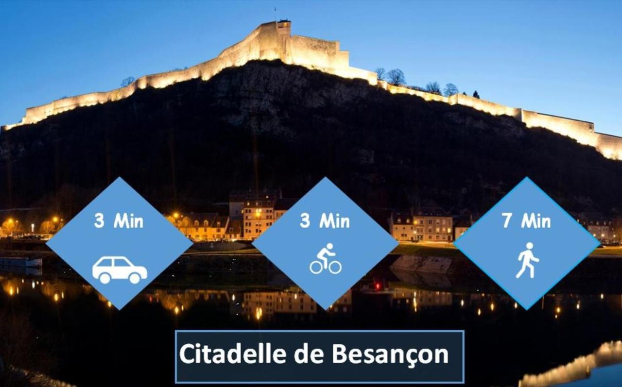 Centre Ville Historique - Calme - Les Mots Bleus Besancon Ngoại thất bức ảnh